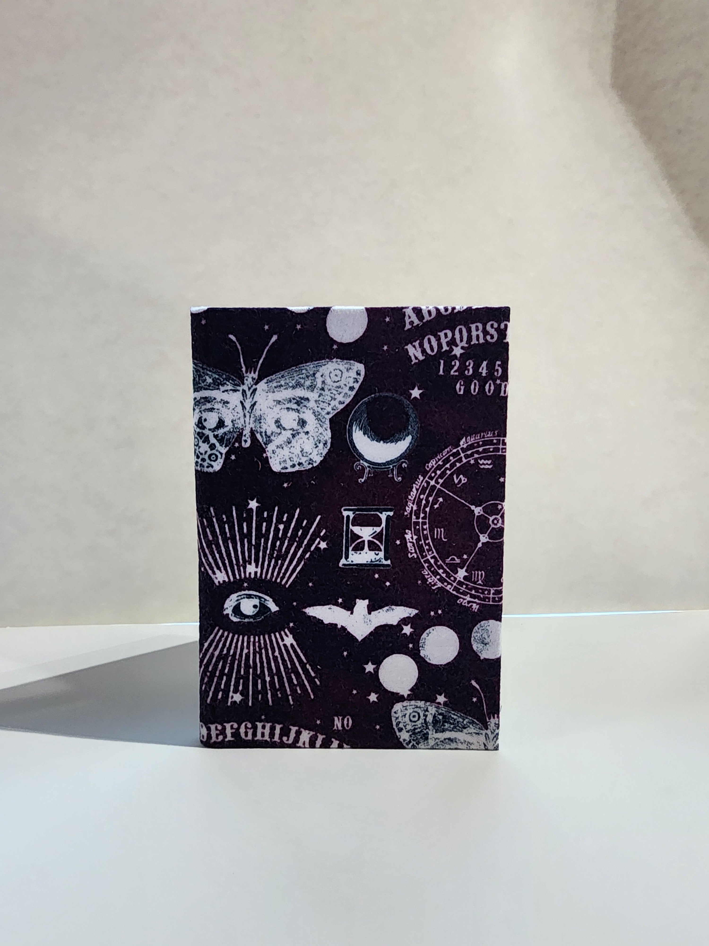 Fold-able Journal Maroon Witchy