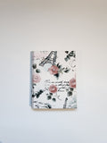 3x5 Jr. Legal Refillable Notepad Holder Pink Roses