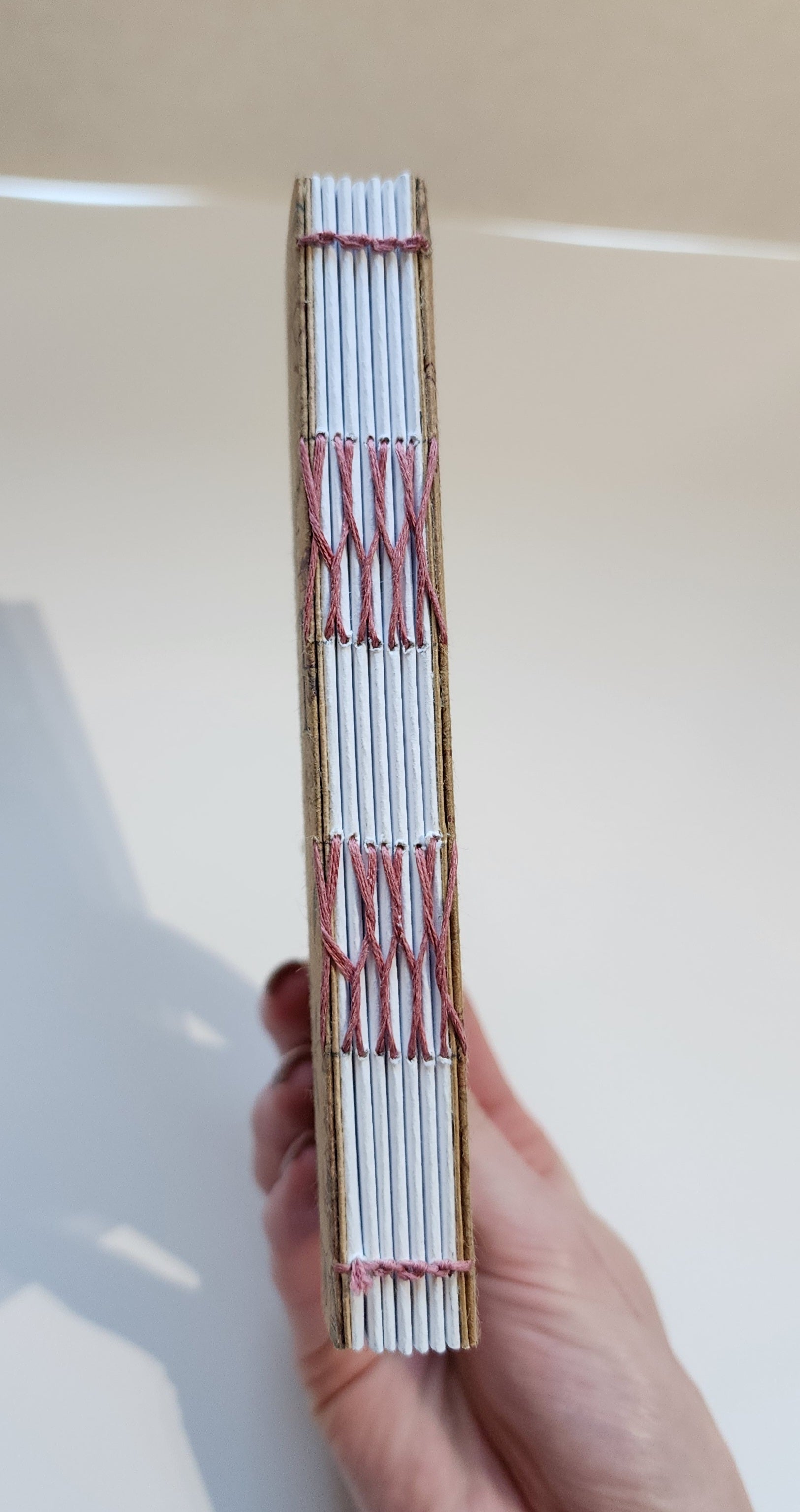 A6 French Link Journal vintage bird