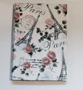 Jr. Legal Refillable Notepad Holder Pink Roses