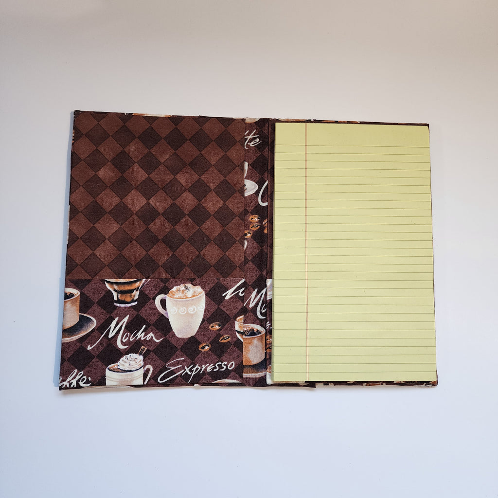 Jr. Legal Refillable Notepad Holder Coffee