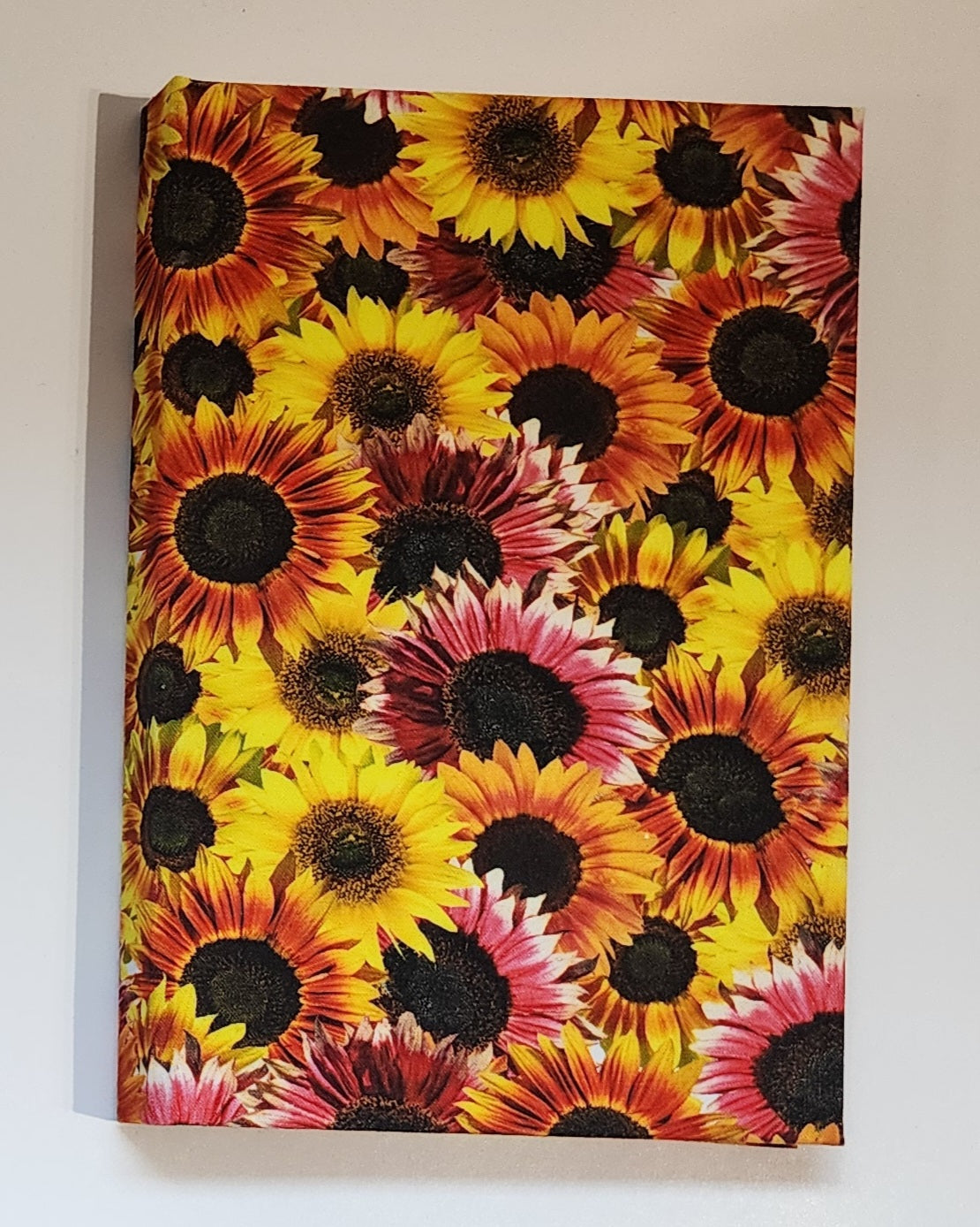 5.5x8.5 Hardcover Journal Pink Sunflower