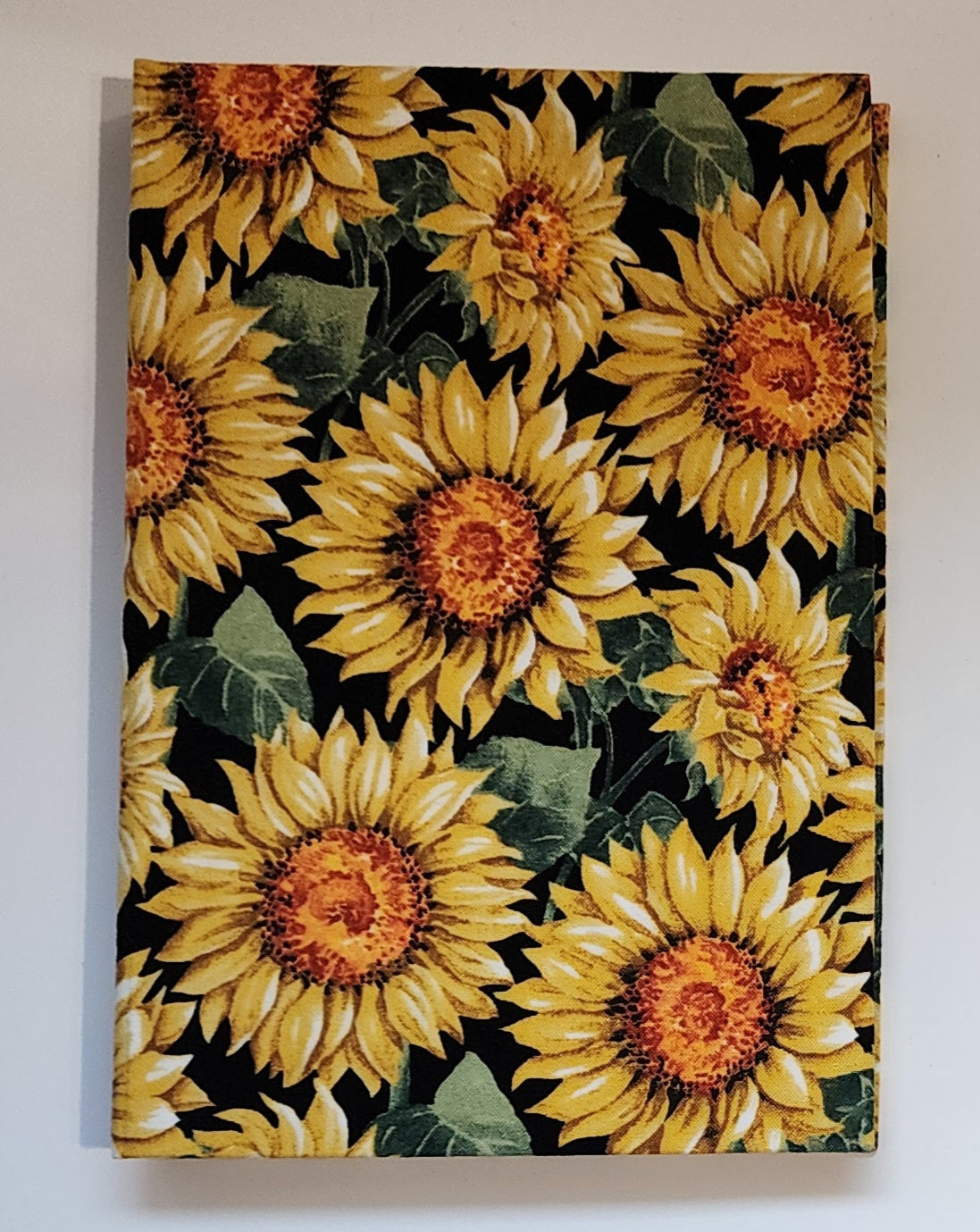 5.5x8.5 Hardcover Journal Yellow Sunflower