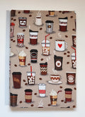 5.5x8.5 Hardcover Journal Coffee