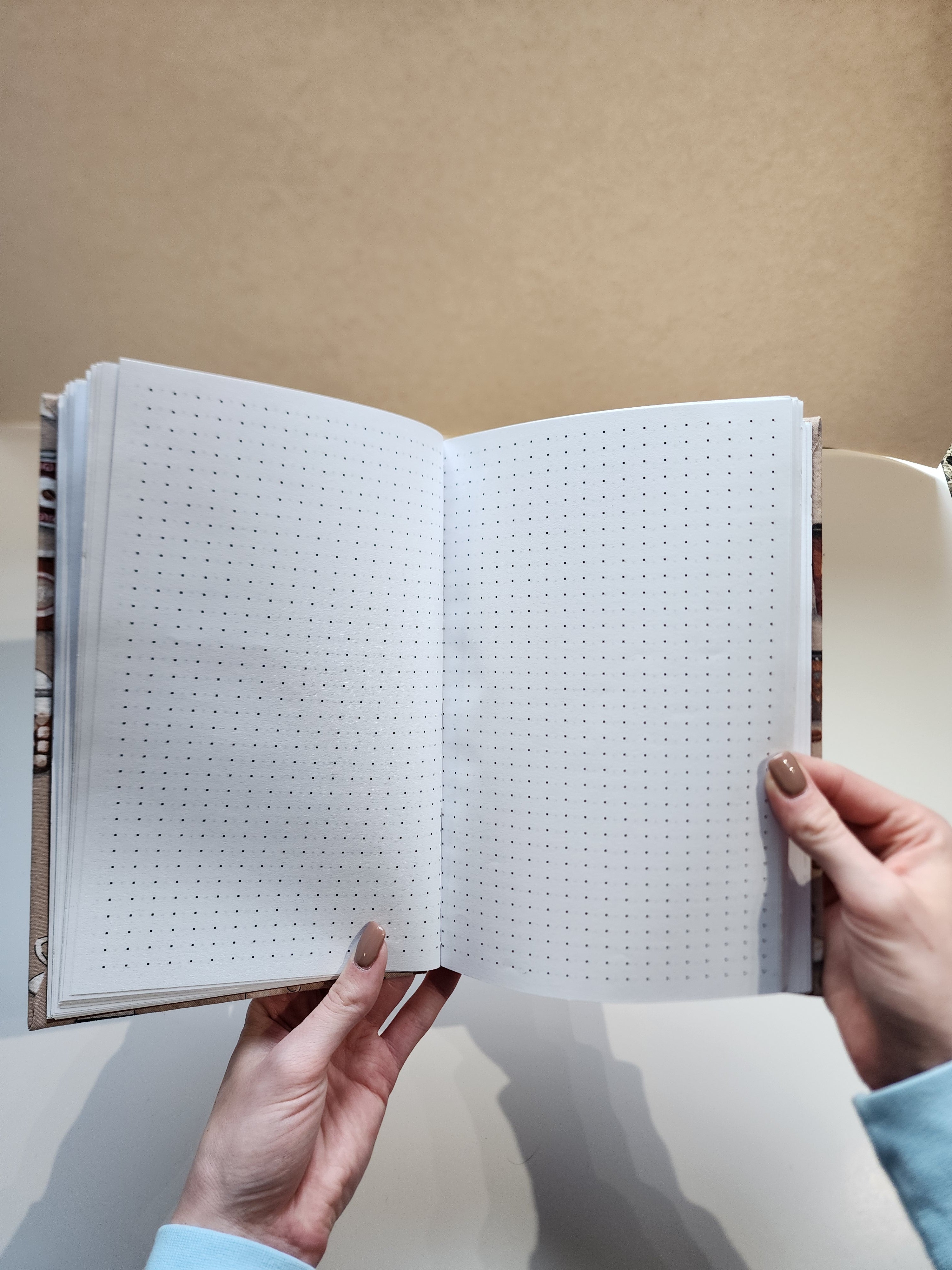 5.5x8.5 Hardcover Journal Coffee