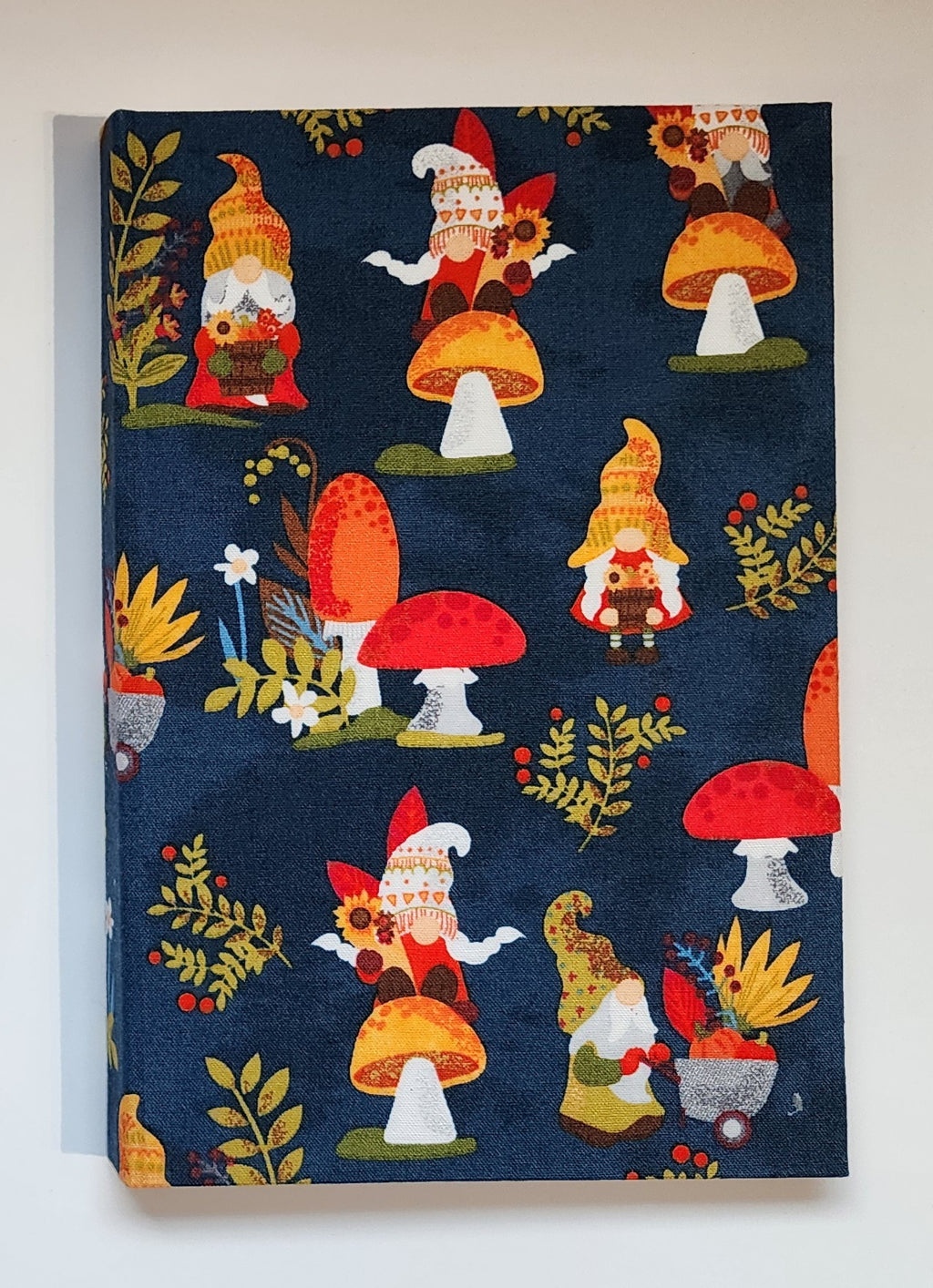 5.5x8.5 Hardcover Journal Gnomes