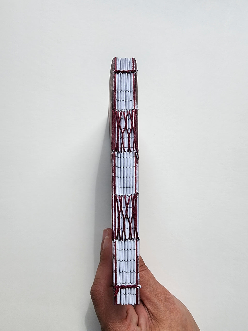 A6 French Link Journal Maroon Moon