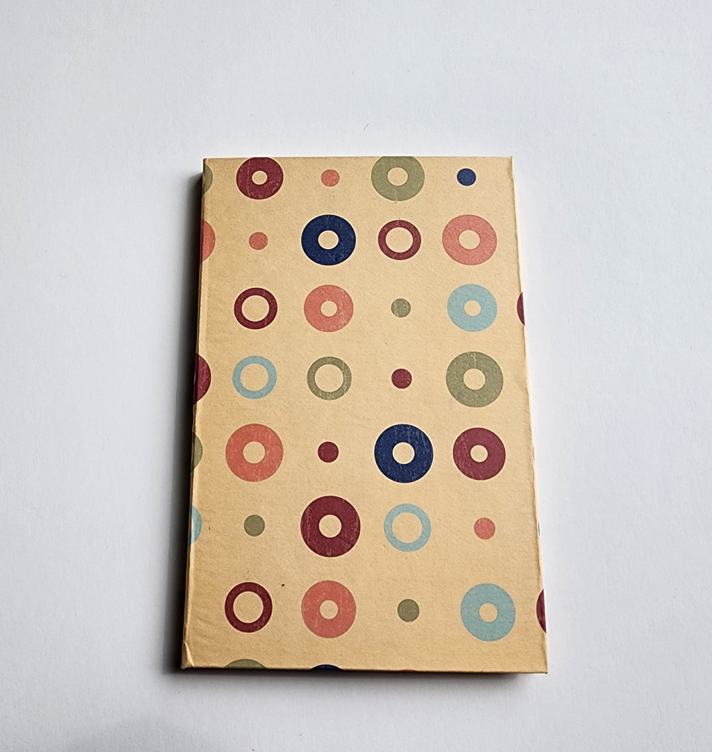 A Set of 4.5x7 Hardcover Notebooks Mixed Geo