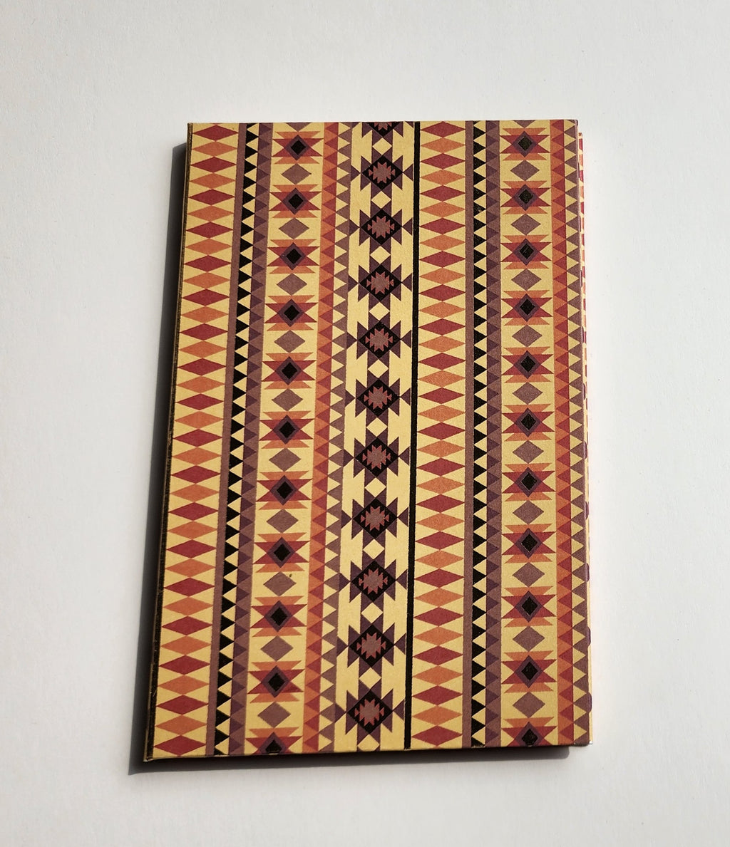 A Set of 4.5x7 Hardcover notebooks Southwestern Themed