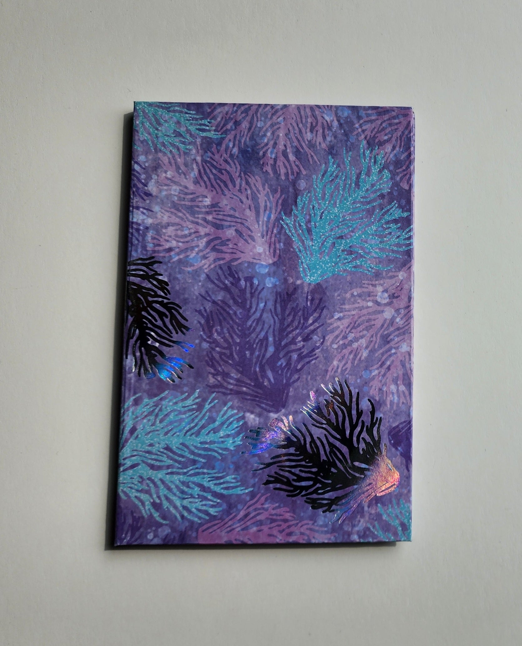 Set of 4.5x7 Hardcover Perfect Bound Notebooks Sea Themed
