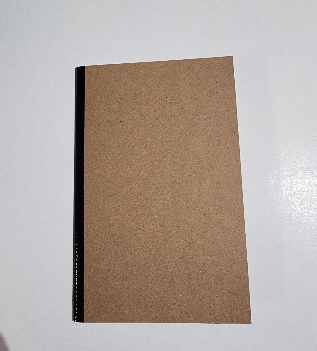 5.5x8.5 Starter Junk Journal Black