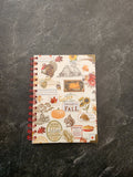 Hardcover Spiral Notebook Red Country