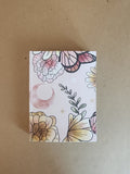 A7 Hardcover Journal Pink Butterfly