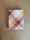 A7 Hardcover Journal Fall Plaid