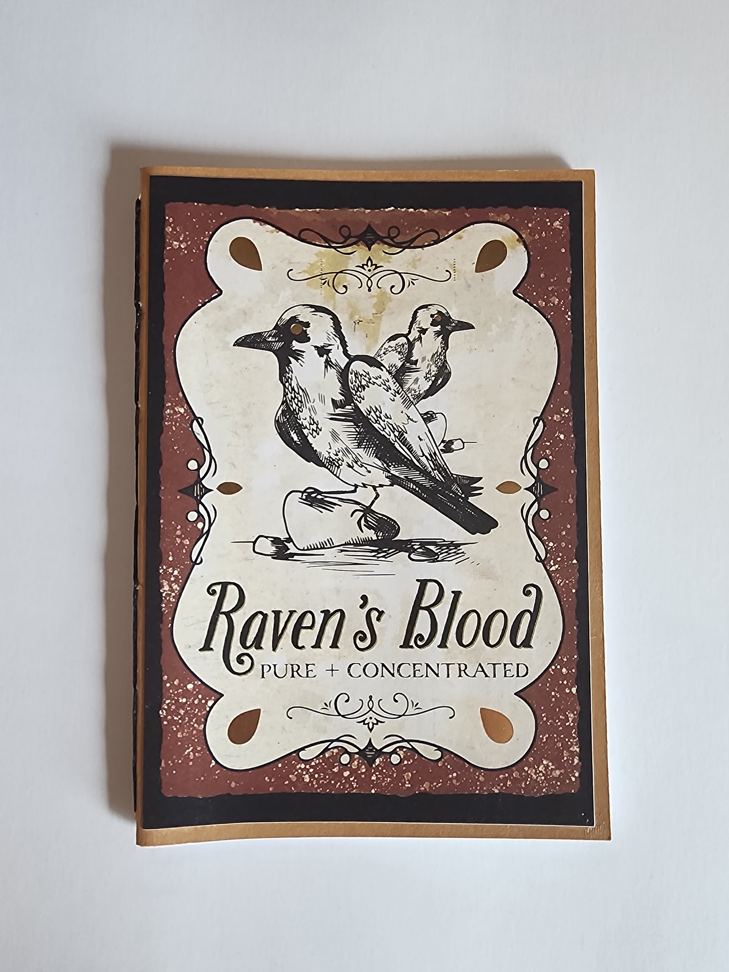 4x6 Witchy Jouranl Ravens Blood