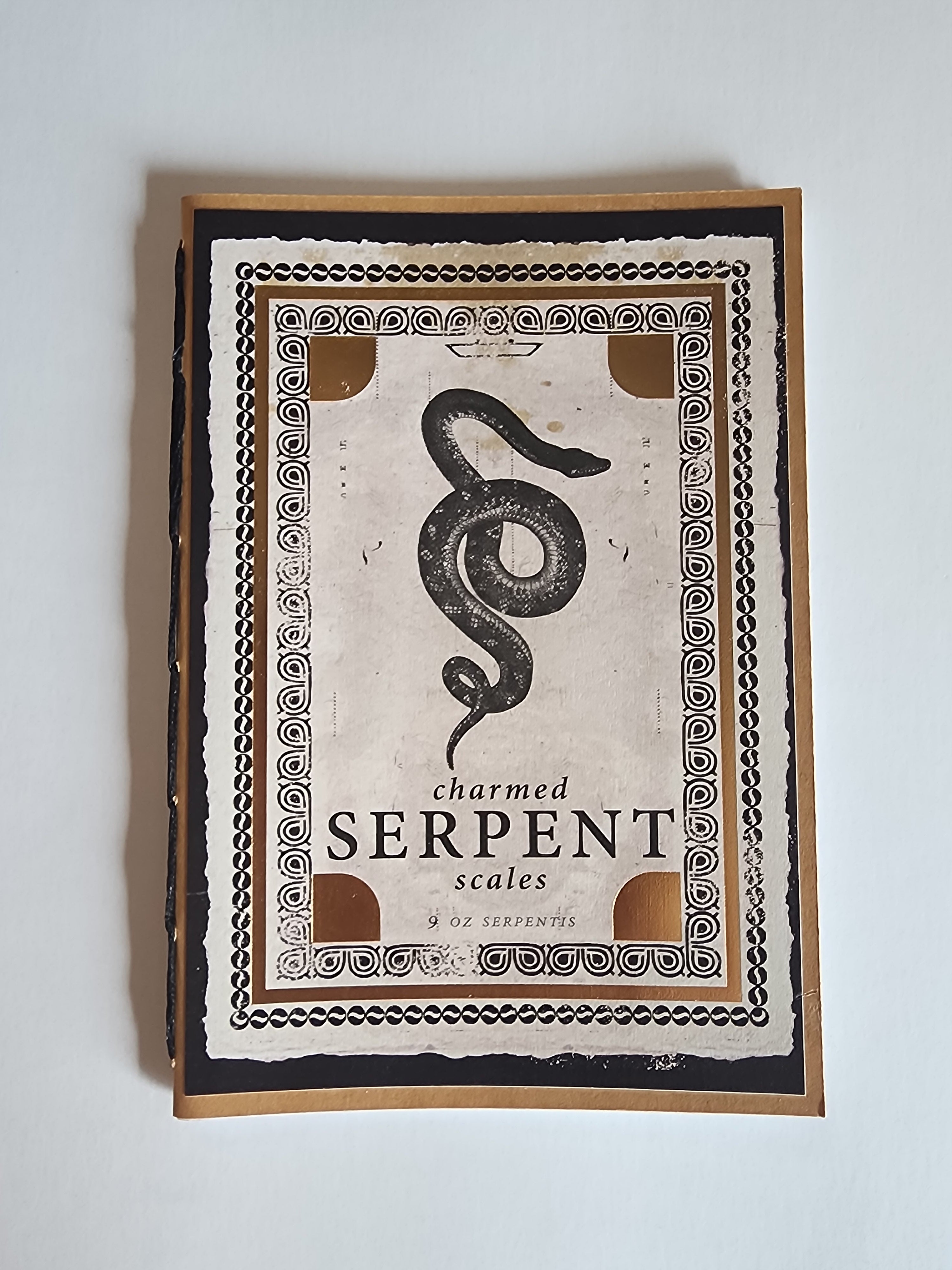 4x6 Witchy Journal Serpent Scales