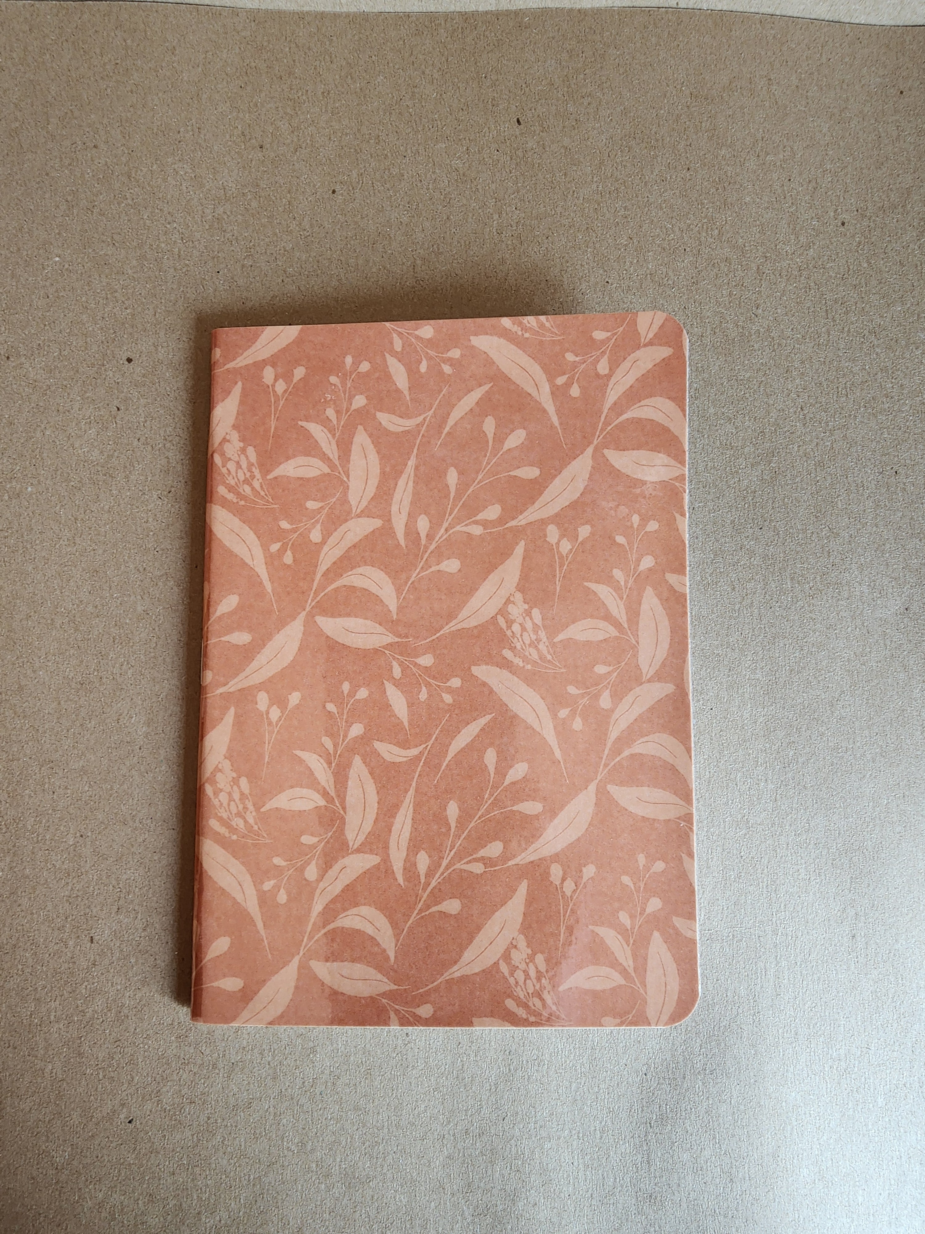 5x7 Softcover Journal Peach Vines
