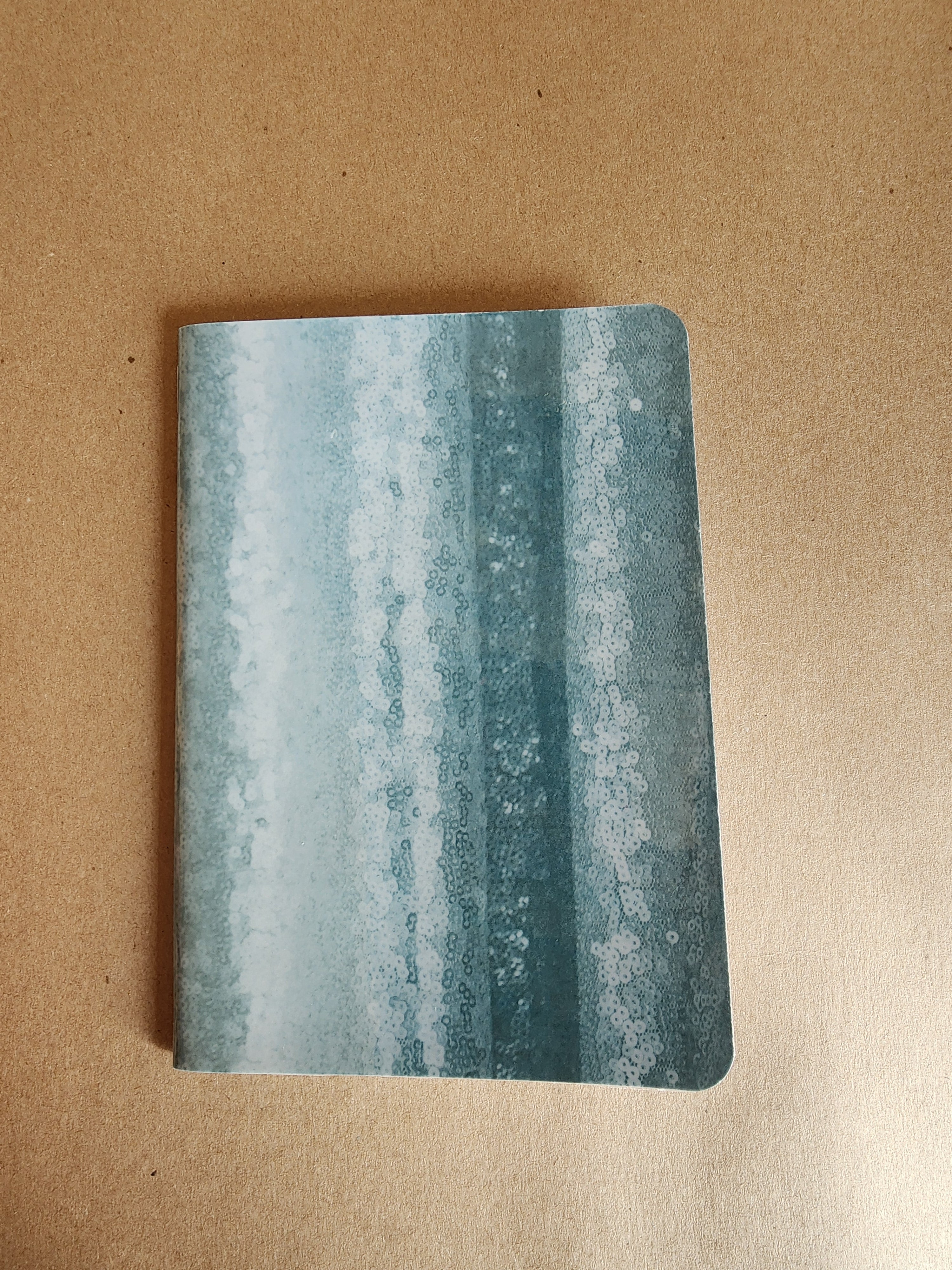 5x7 Softcover Journal Blue Sparkle
