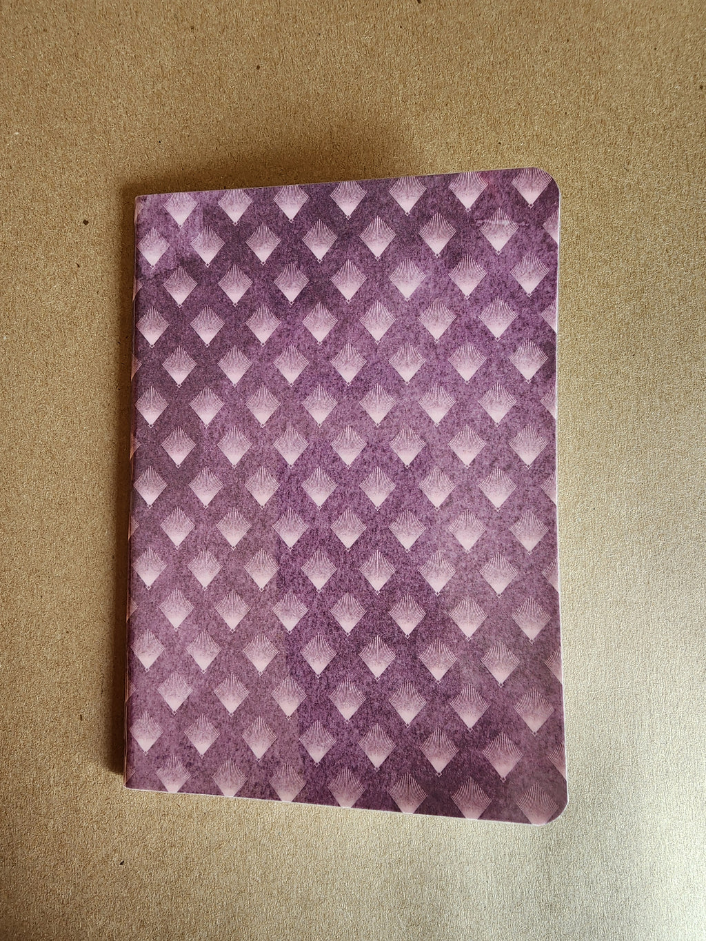 5x7 Softcover Journal Purple Dimonds