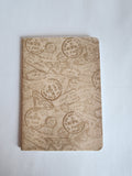 5x7 Softcover Journal Vintage Stamps