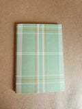 5x7 Softcover Journal Green Plaid