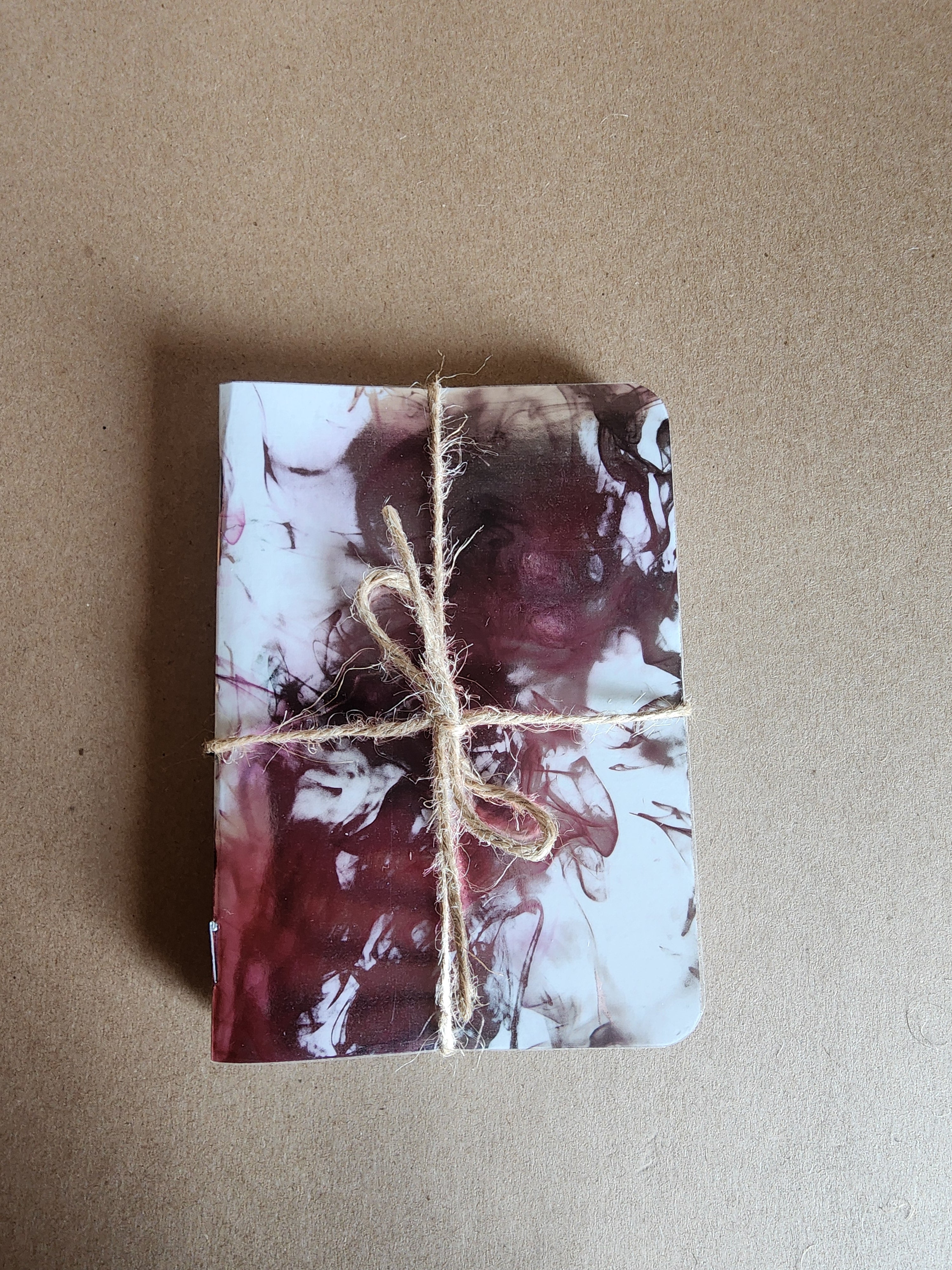 Set of 3 4x5 Softcover Notebooks Witchy Tarot, Webs and Maroon Smoke