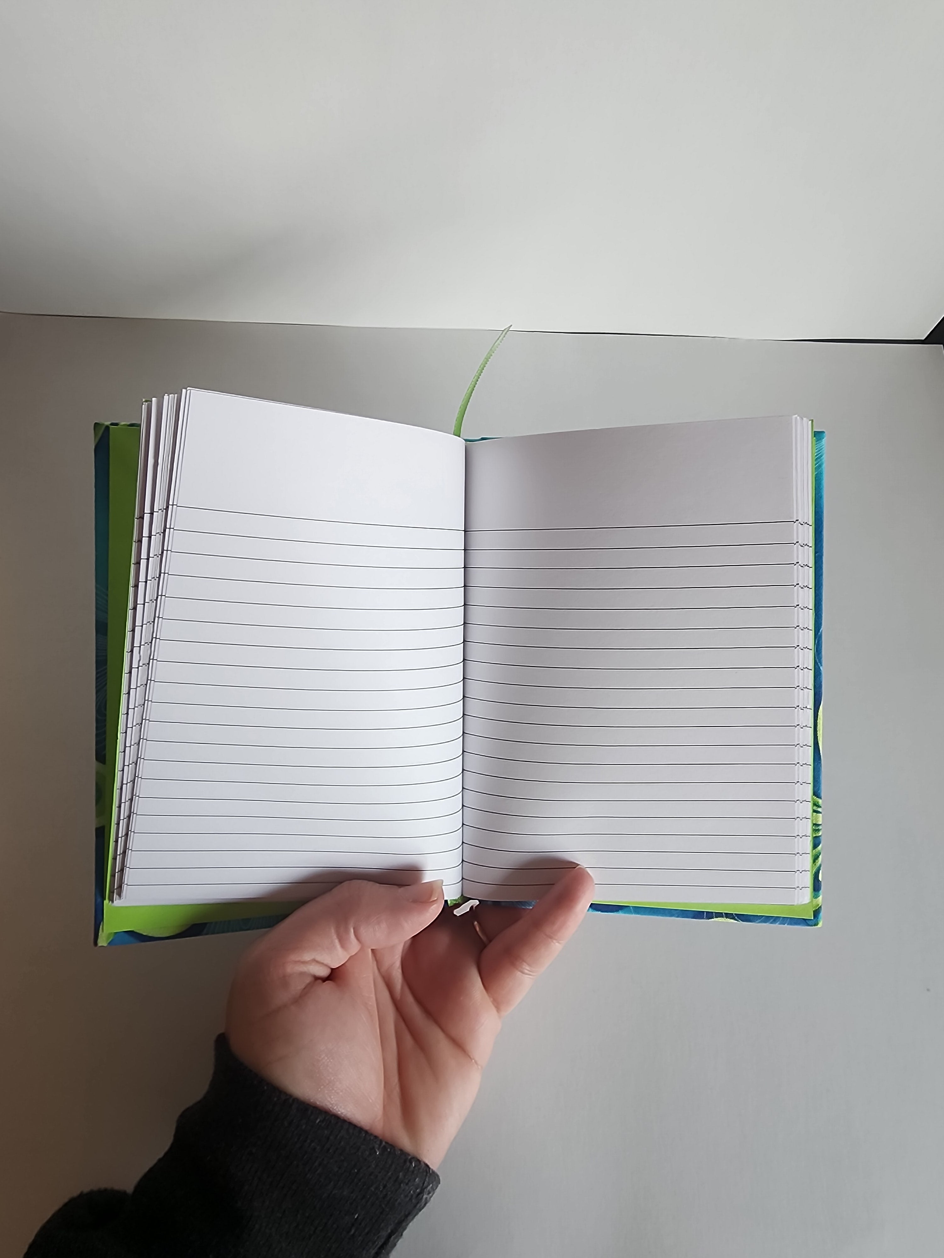A6 Hardcover Journal Groovy Blue