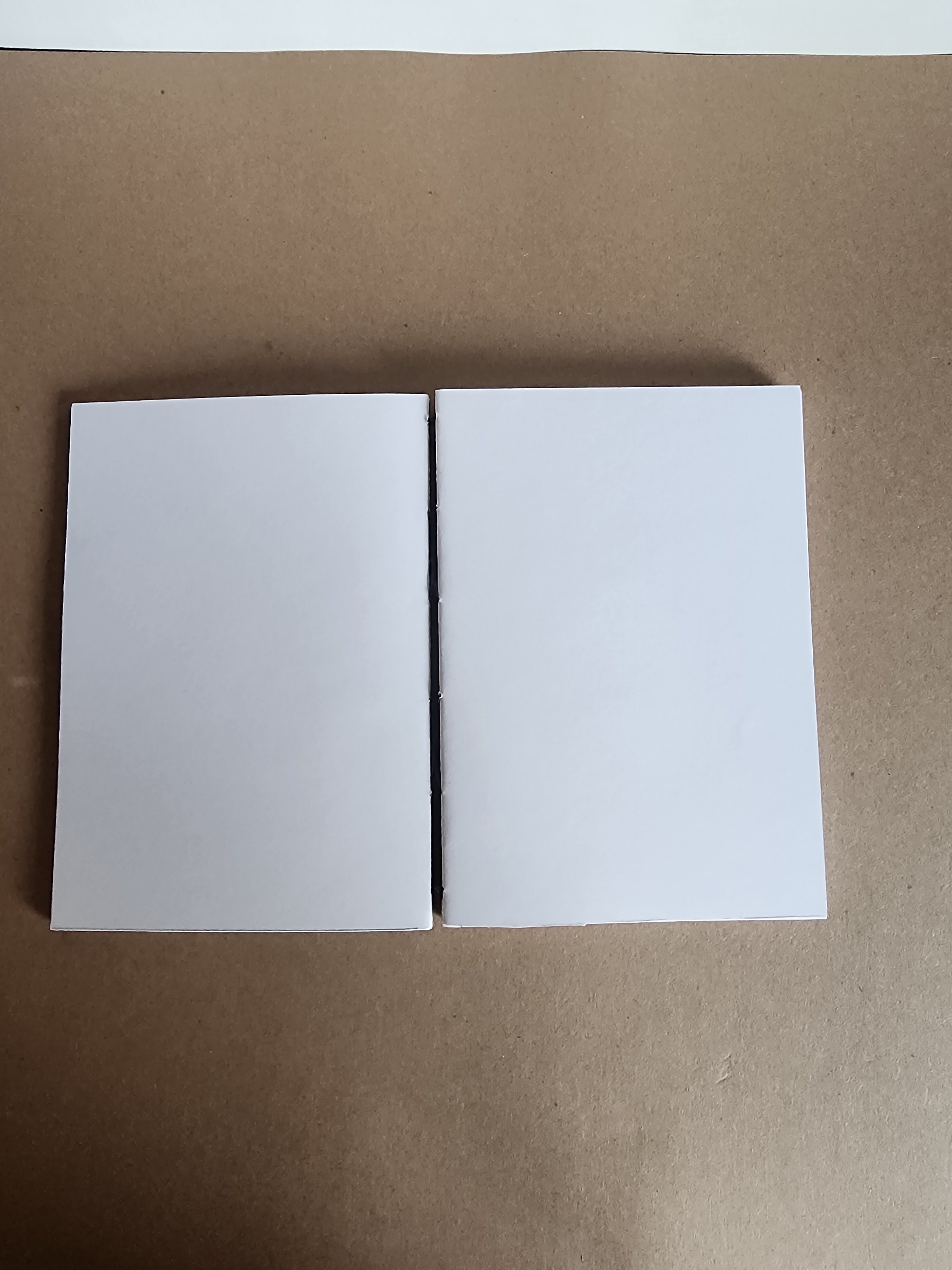 A6 French Link Notebook Black