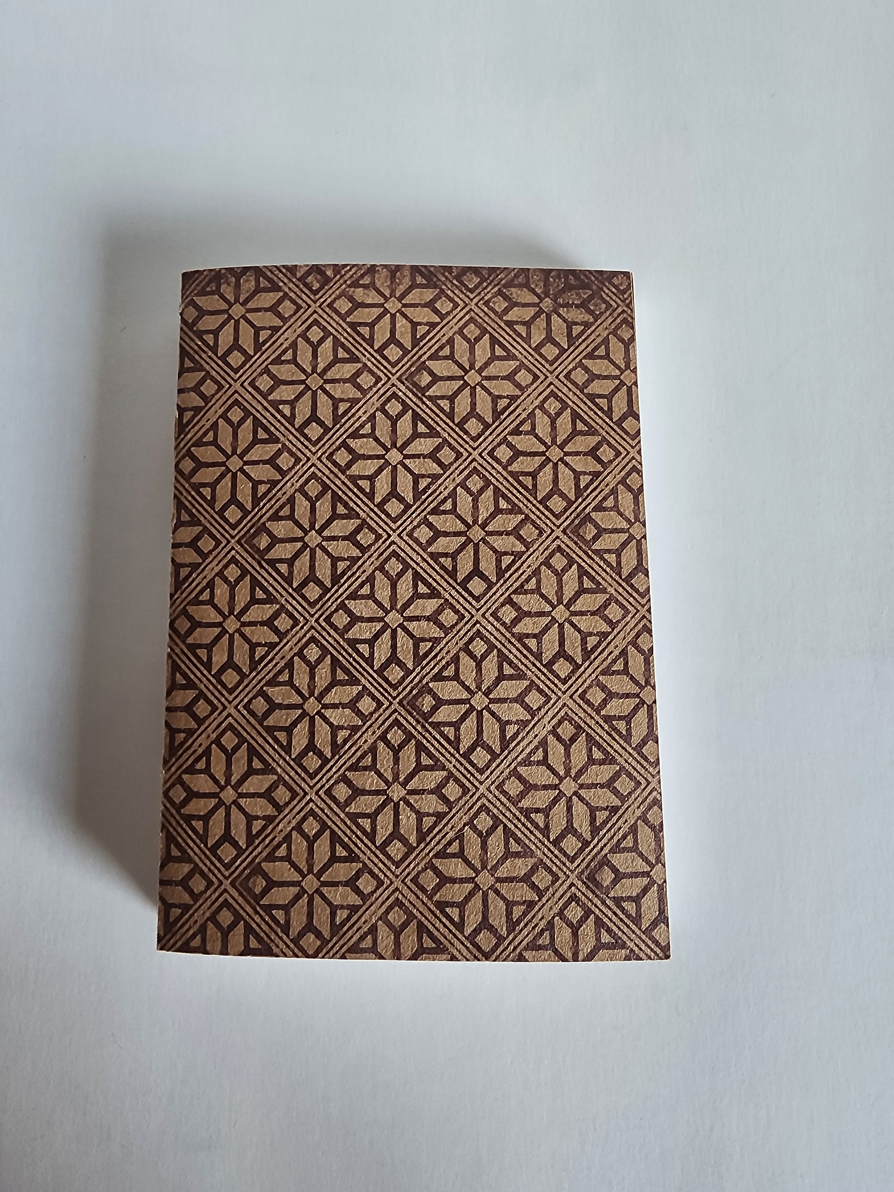 a6 French Link softcover notebook Brown