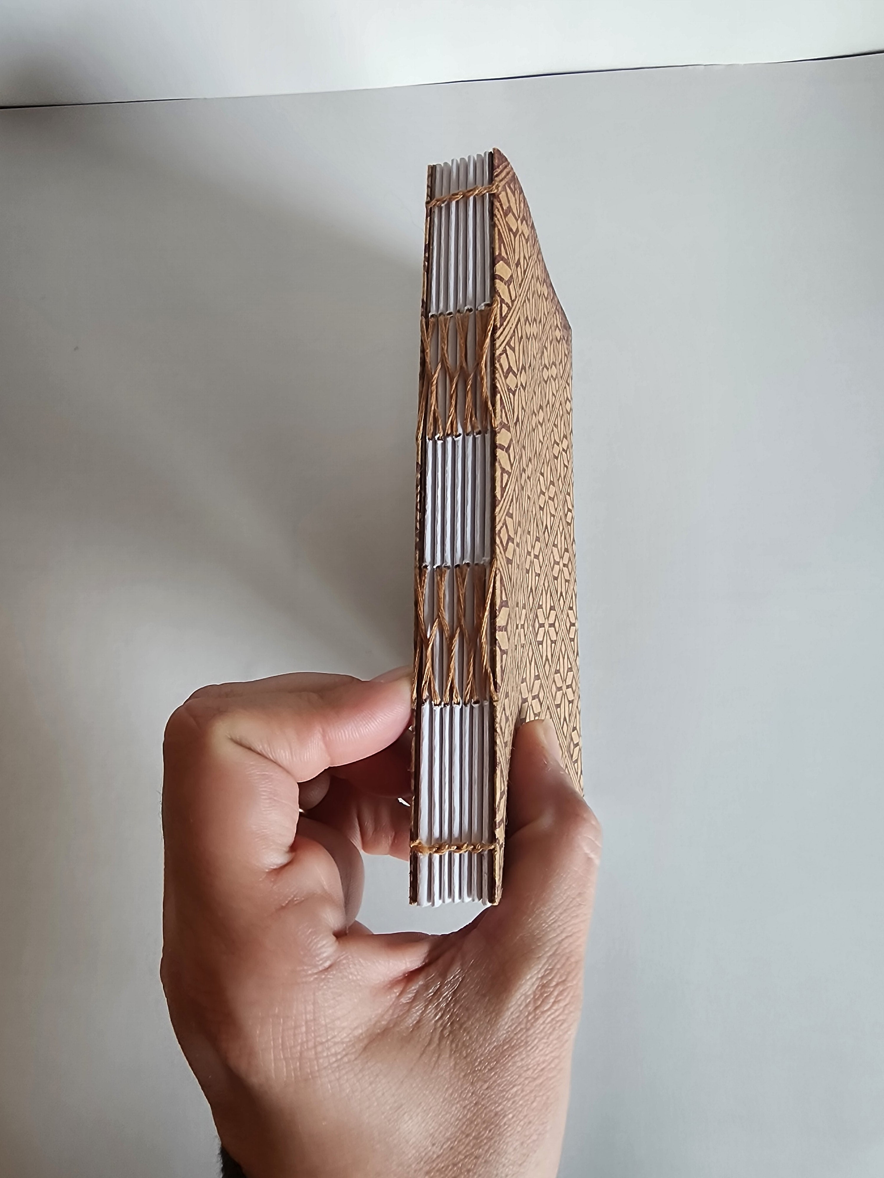 a6 French Link softcover notebook Brown