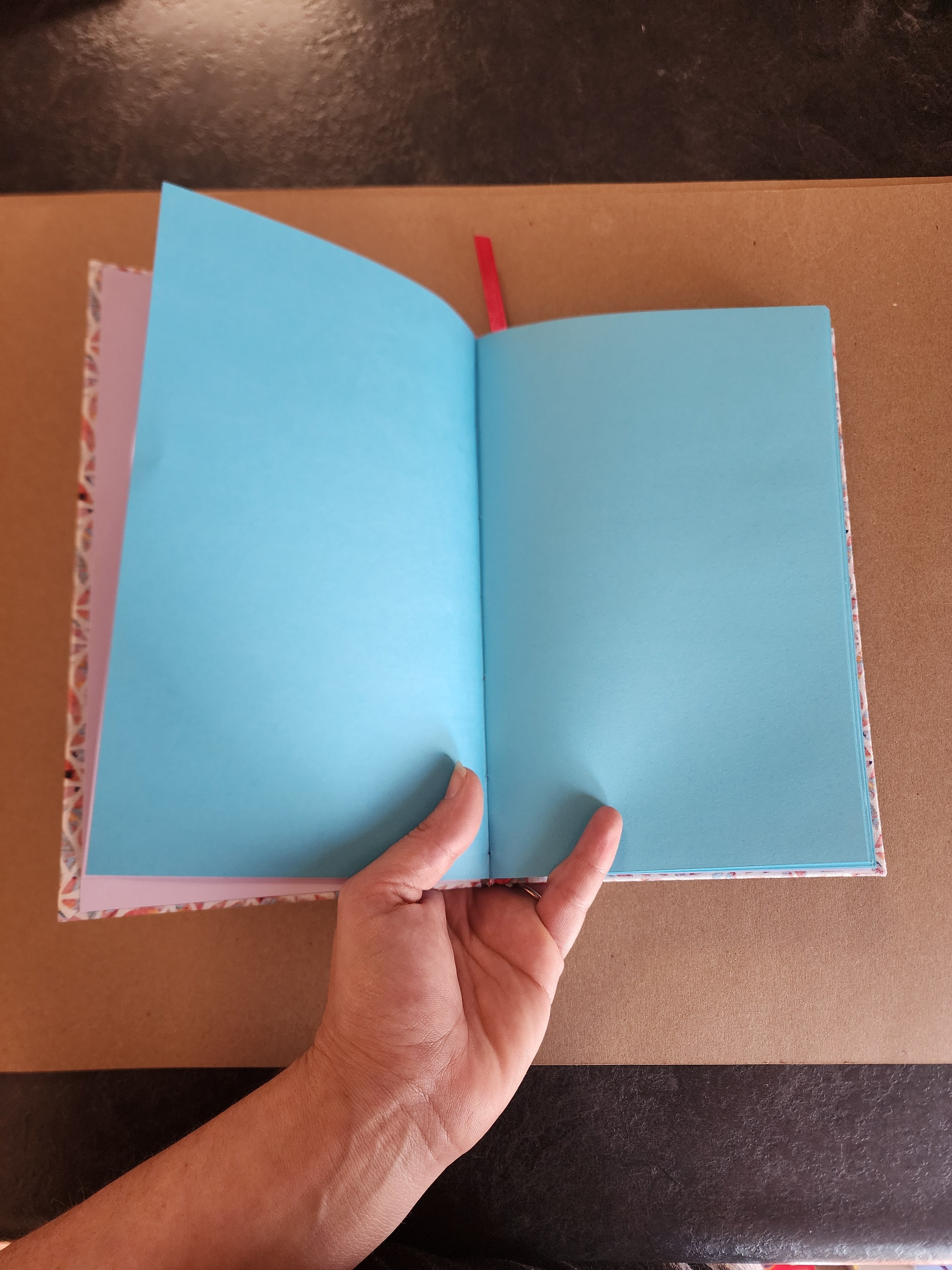 5.5x8.5 Hardcover Journal Colorful Geometric