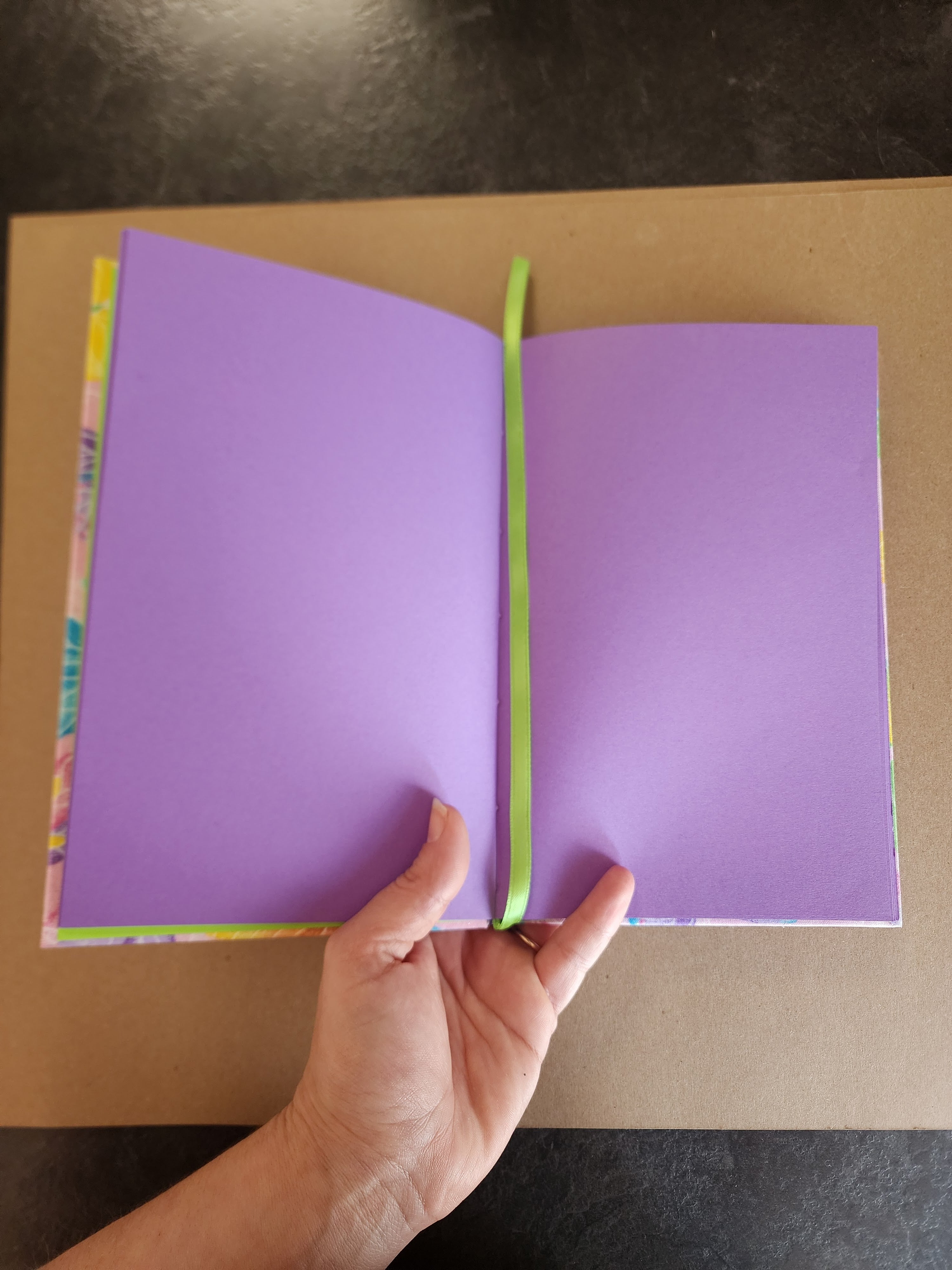 5.5x8.5 Hardcover Journal Pink Butterfly