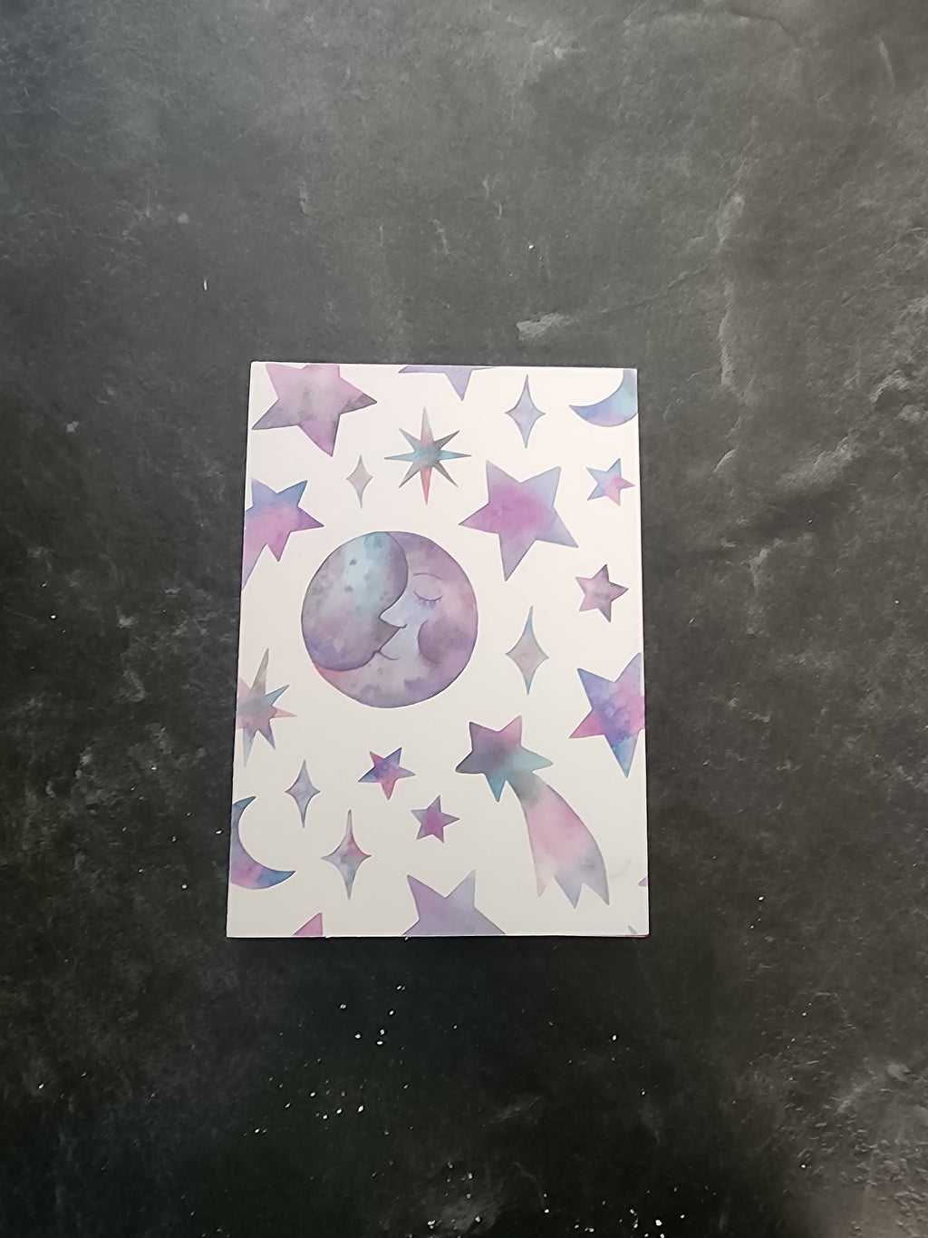 A6 Exposed Binding Journal Purple Moon