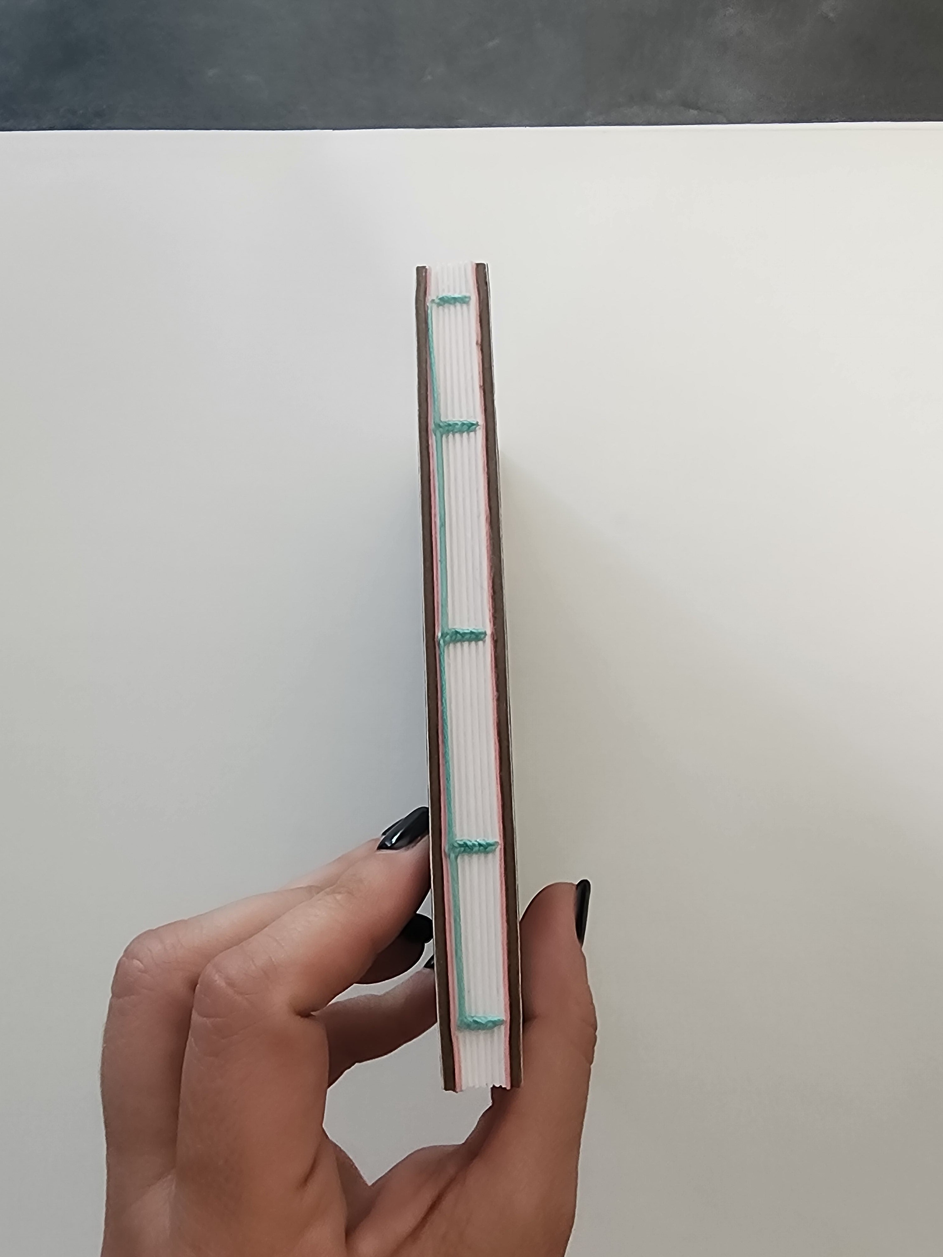 A6 Exposed Binding Journal Colorful Sun and Moon