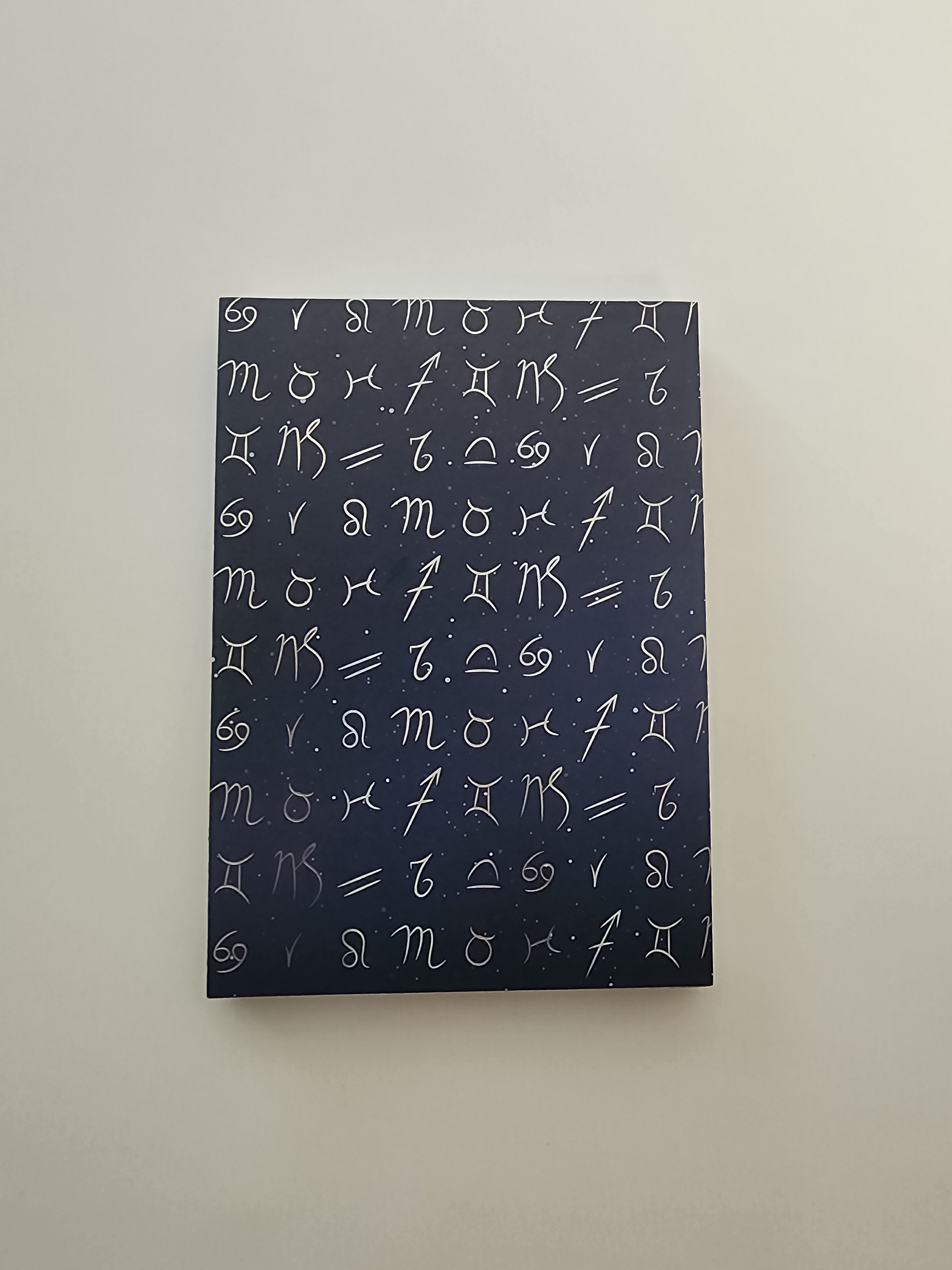 A6 Exposed Binding Journal Astrology symbols