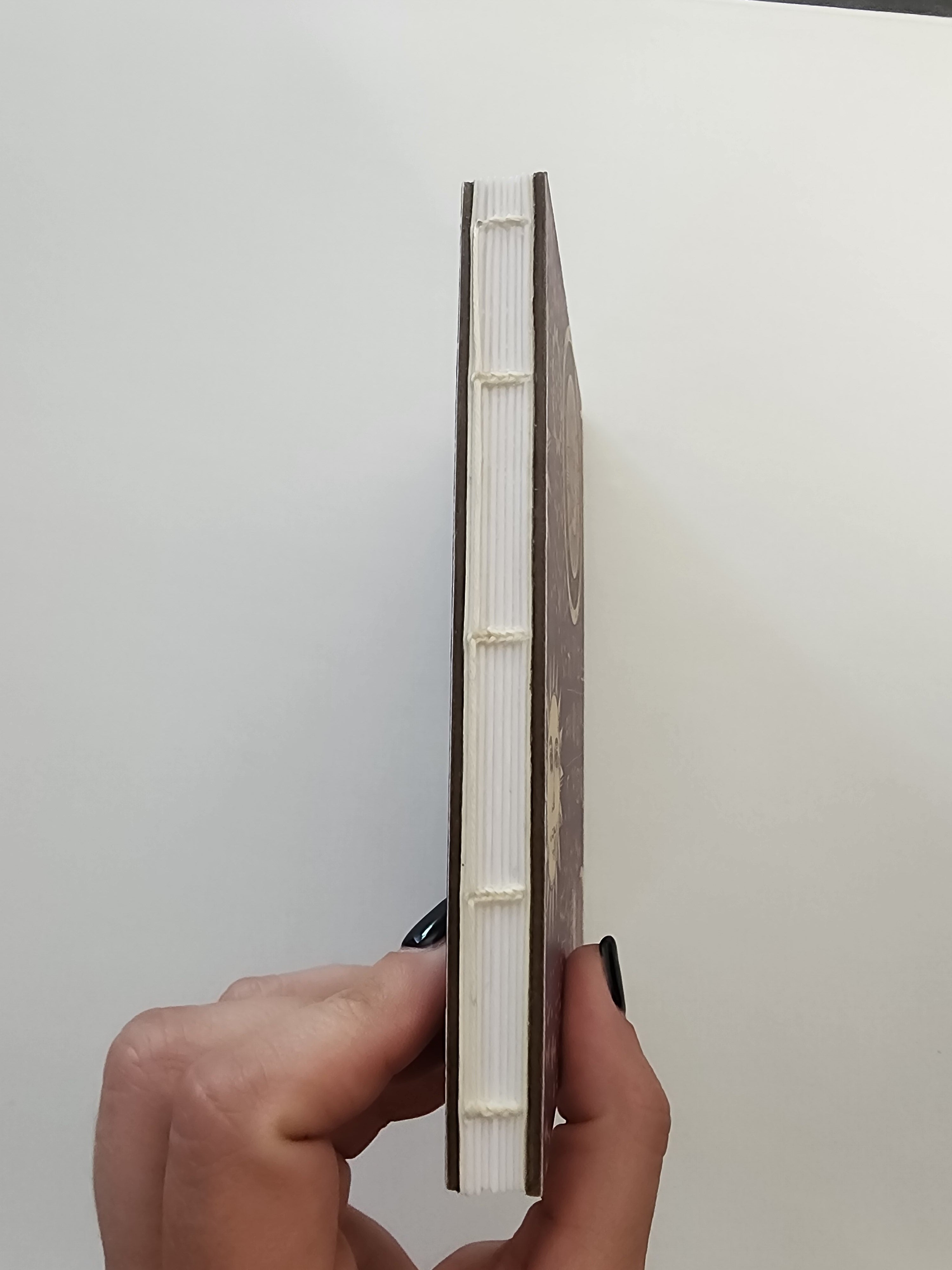 A6 Exposed Binding Journal Purple Sun
