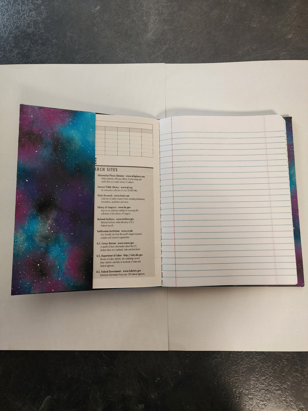 Large Composition Notebook Holder Space