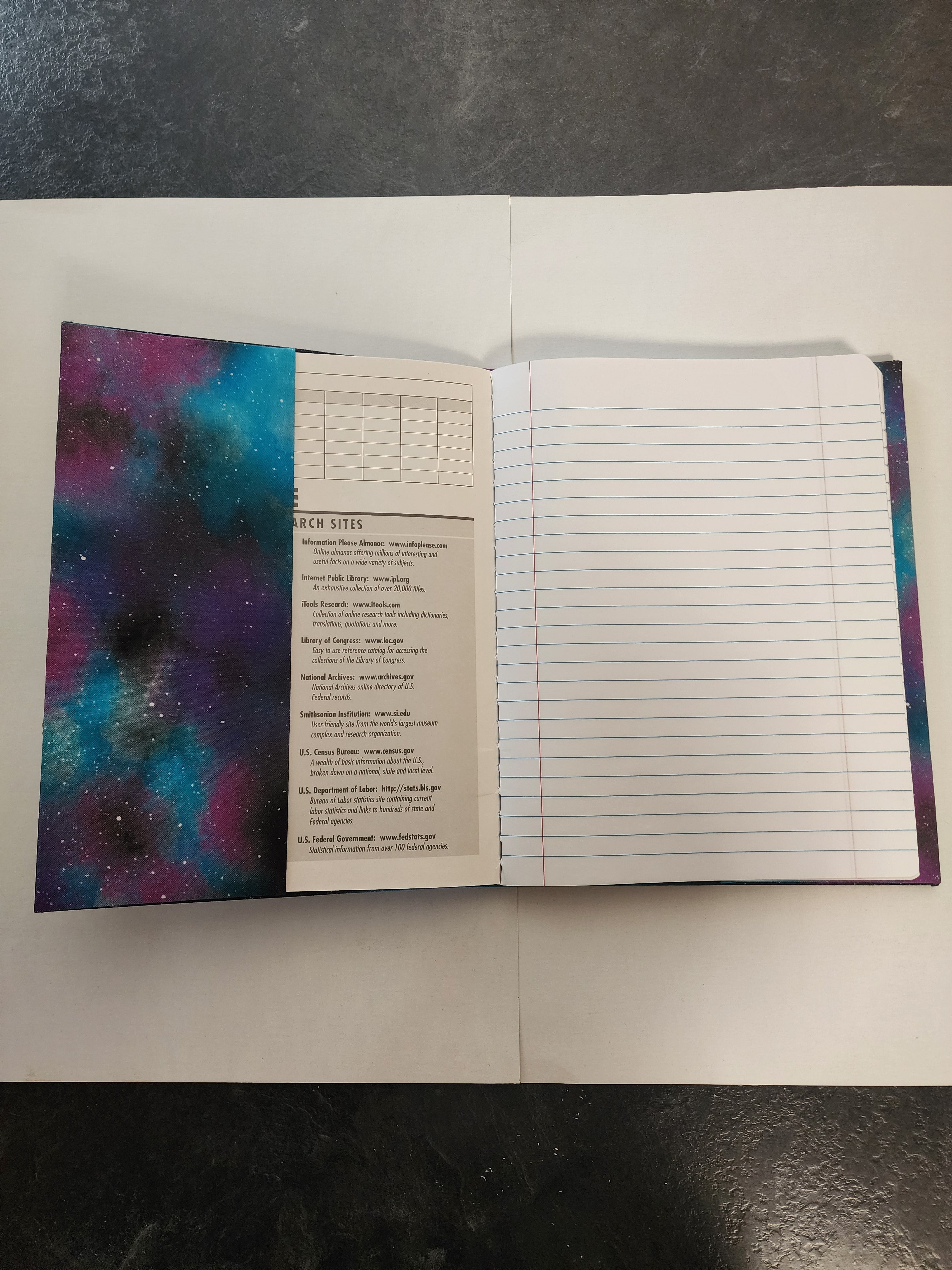 Large Composition Notebook Holder Space
