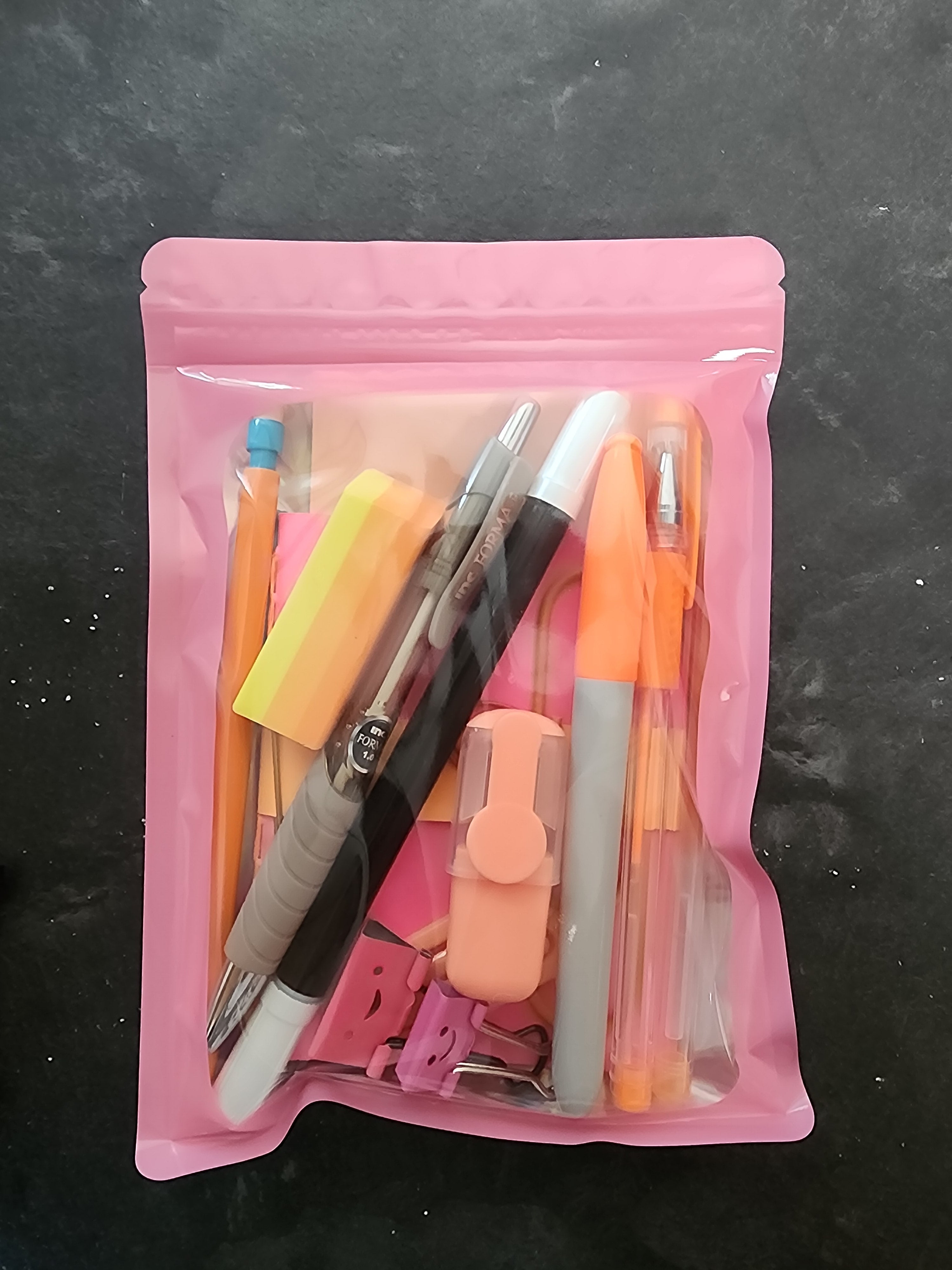 Orange Stationery Bundle