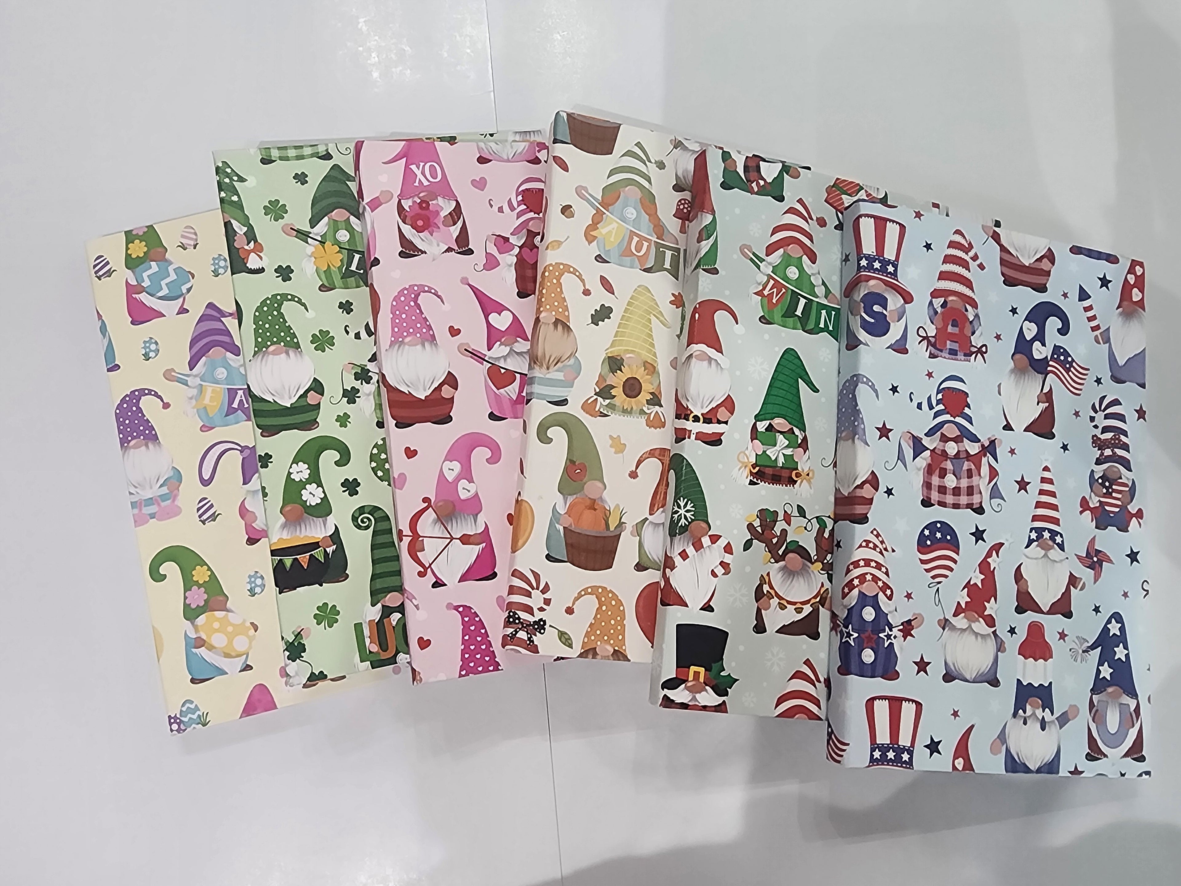 4.5 x 7 Hardcover Perfect Bound Gnome Notebook Set