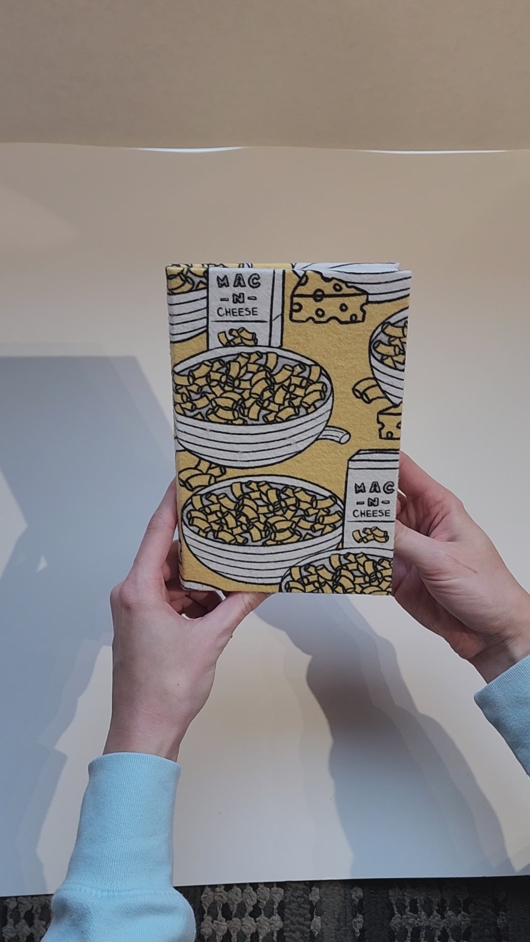 Fold-able Journal Mac and Cheese